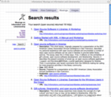 search result